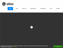 Tablet Screenshot of elliot.de